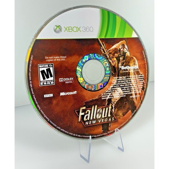Fallout: New Vegas 2010 Bethesda Microsoft Xbox 360 Disc Only Tested - Picture 3 of 7